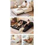 ソファー ブラック 無垢材 シリコンフィル 合皮 fmdgz-3712