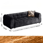 ソファー イエロー ブラック グリーン ブルー パイン シリコンフィル シェニール fmdgz-3715