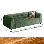 ソファー イエロー ブラック グリーン ブルー パイン シリコンフィル シェニール fmdgz-3715