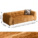 ソファー イエロー ブラック グリーン ブルー パイン シリコンフィル シェニール fmdgz-3715