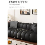 ソファー ブラック ベージュ グレー オレンジ グリーン パイン シリコンフィル 合皮 fmdgz-3716