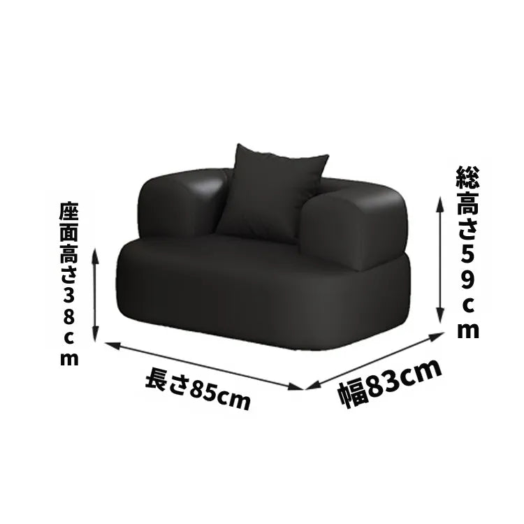 ソファー ブラック ベージュ グレー オレンジ グリーン パイン シリコンフィル 合皮 fmdgz-3716