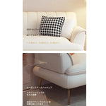 ソファー ベージュ ライトブラウン ブラック グリーン オレンジ グレー パイン 合皮 fmdgz-3717