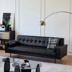 ソファー ブラック パイン 合皮 fmdgz-3720