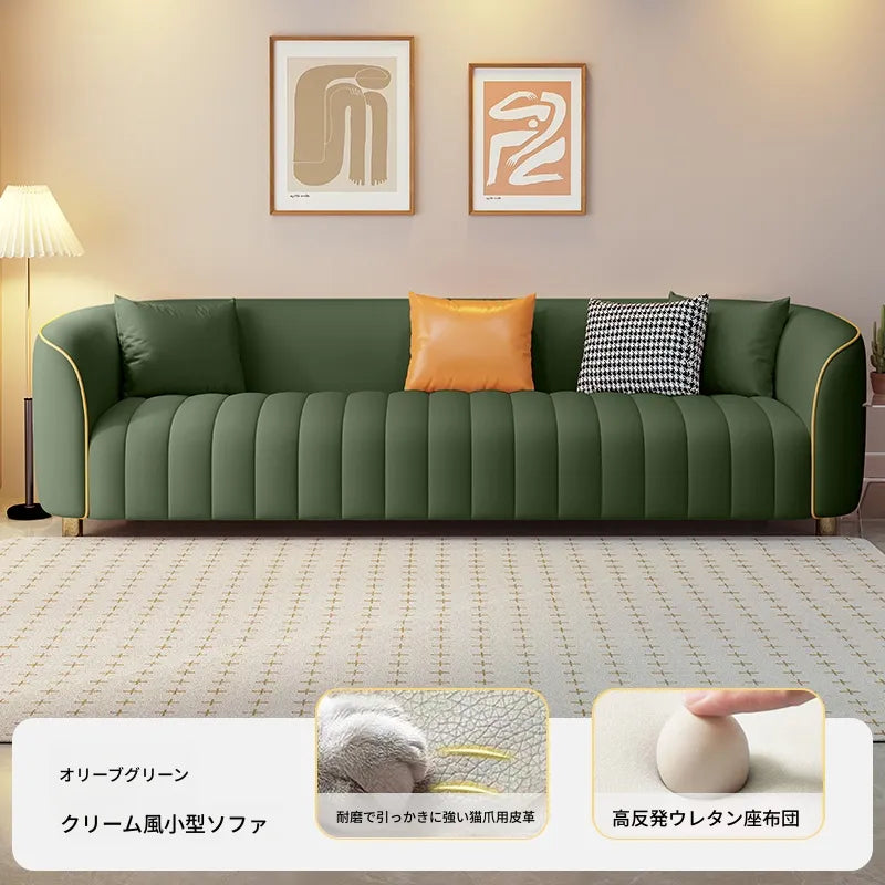 ソファー ベージュ オレンジ ライトグリーン ブラック グレー グリーン パイン 合皮 fmdgz-3721