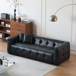 ソファー ブラック 無垢材 合皮 fmdgz-3722