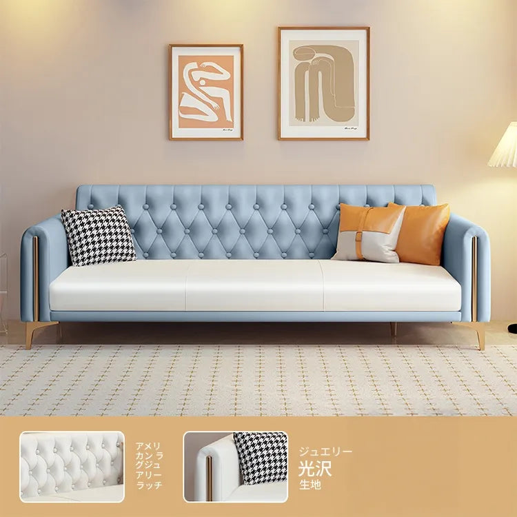 ソファー ベージュ オレンジ ライトブルー ブルー グレー カラー1 カラー2 カラー3 カラー4 カラー5 カラー6 カラー7 カラー8 パイン 合皮 fmdgz-3725