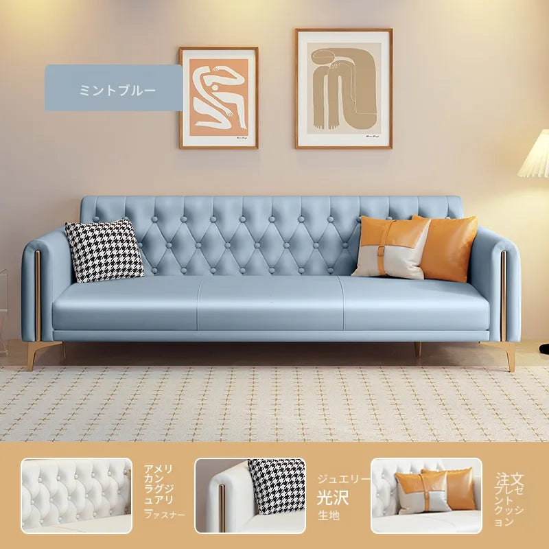 ソファー ベージュ オレンジ ライトブルー ブルー グレー カラー1 カラー2 カラー3 カラー4 カラー5 カラー6 カラー7 カラー8 パイン 合皮 fmdgz-3725