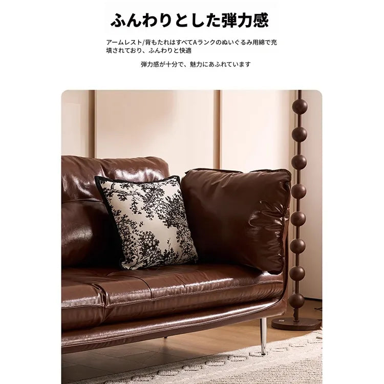 ソファー ダークブラウン ブラック ライトブラウン グリーン 無垢材 シリコンフィル 合皮 fmdgz-3727