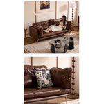 ソファー ダークブラウン ブラック ライトブラウン グリーン 無垢材 シリコンフィル 合皮 fmdgz-3727