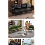 ソファー ブラック グリーン ダークブラウン イエロー 無垢材 合皮 fmdgz-3729