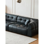 ソファー ブラック 無垢材 合皮 fmdgz-3733