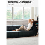 ソファー ブラック 無垢材 合皮 fmdgz-3733