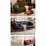 ソファー ライトブラウン パイン 合皮 fmdgz-3734