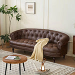 ソファー ライトブラウン パイン 合皮 fmdgz-3734