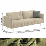 ソファー グリーン ライトブラウン ベージュ イエロー 無垢材 シリコンフィル コーデュロイ fmdgz-3740