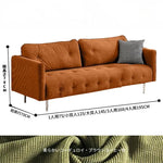 ソファー グリーン ライトブラウン ベージュ イエロー 無垢材 シリコンフィル コーデュロイ fmdgz-3740