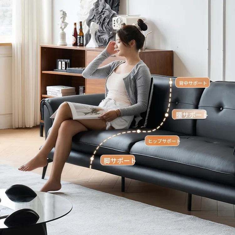 ソファー ブラック ベージュ ライトブラウン グリーン オレンジ グレー 無垢材 合皮 fmdgz-3742