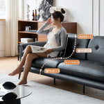 ソファー ブラック ベージュ ライトブラウン グリーン オレンジ グレー 無垢材 合皮 fmdgz-3742