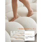 ソファー ベージュ グレー グリーン ライトブラウン オレンジグリーン パイン シープボア fmdgz-3743