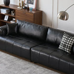 ソファー ブラック 無垢材 合皮 fmdgz-3746