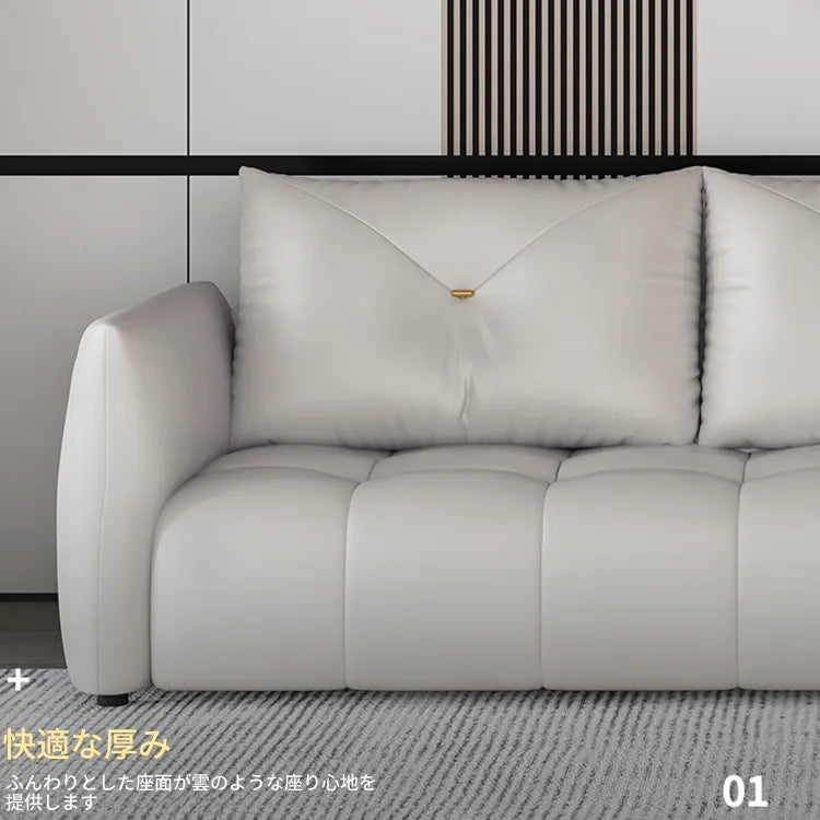 ソファー ベージュ ライトグレー オレンジ グリーン ライトブラウン イエロー 無垢材 合皮 fmdgz-3750