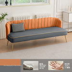 ソファー ベージュ グリーン オレンジ グレー カラー1 カラー2 カラー3 カラー4 カラー5 カラー6 無垢材 合皮 fmdgz-3751