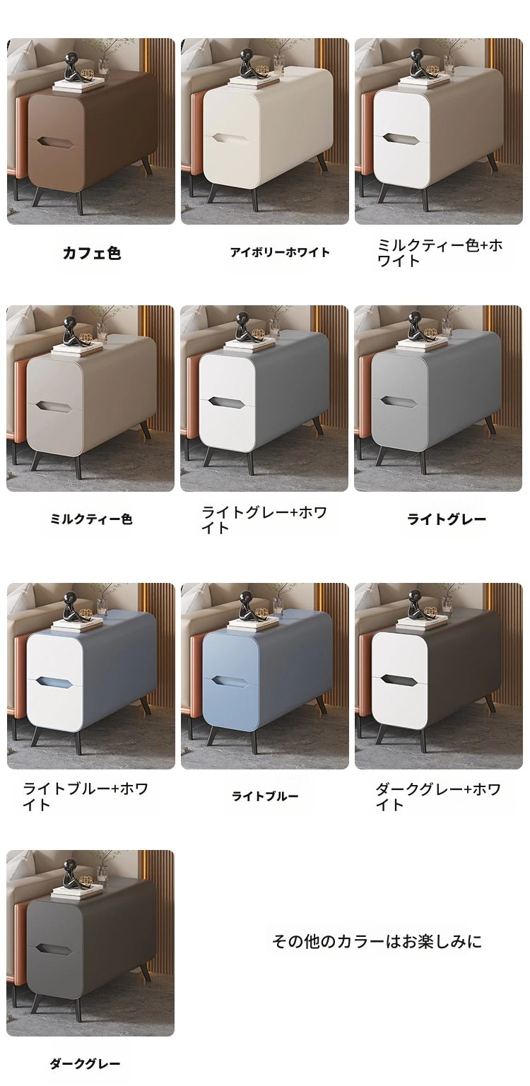 パイン材使用のモダンセンターテーブル｜PUレザー仕上げのスタイリッシュなデザイン fmxjs-5347