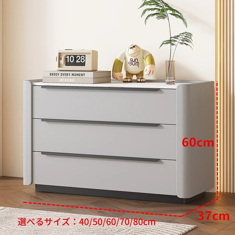 シンプルでスタイリッシュなパイン製キャビネット - セラミックPUレザー仕上げ、収納力抜群のモダンデザイン fmxjs-5348