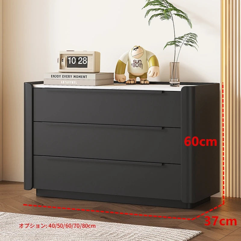 シンプルでスタイリッシュなパイン製キャビネット - セラミックPUレザー仕上げ、収納力抜群のモダンデザイン fmxjs-5348