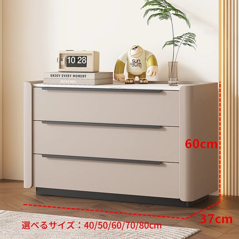 シンプルでスタイリッシュなパイン製キャビネット - セラミックPUレザー仕上げ、収納力抜群のモダンデザイン fmxjs-5348