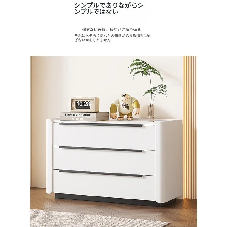 シンプルでスタイリッシュなパイン製キャビネット - セラミックPUレザー仕上げ、収納力抜群のモダンデザイン fmxjs-5348