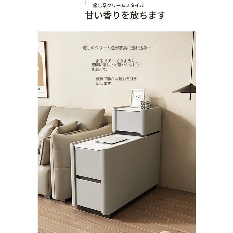 センターテーブル パイン多層板 セラミック 合皮製 おしゃれな収納付きリビングテーブル fmxjs-5351