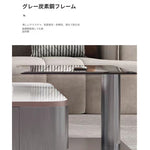 強化ガラス製モダンセンターテーブル - スタイリッシュなリビングルームアクセント【美しいデザイン】 fplk-5024