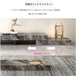 セラミック多層板製テレビ台 - モダンデザインで洗練されたリビング空間を演出！ fplk-5025