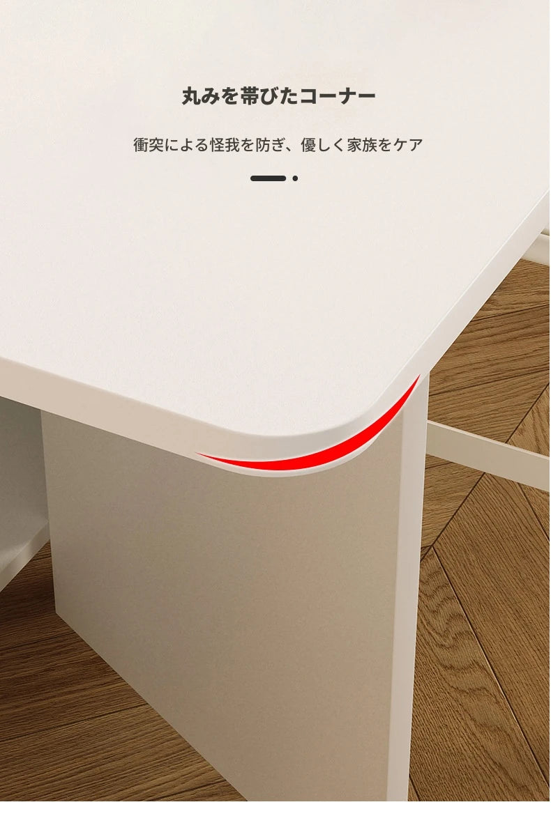 コンパクト折りたたみテーブル｜モダンデザイン｜ホワイト｜省スペース対応｜キャスター付き｜ダイニング・リビングに最適 fsf-5210