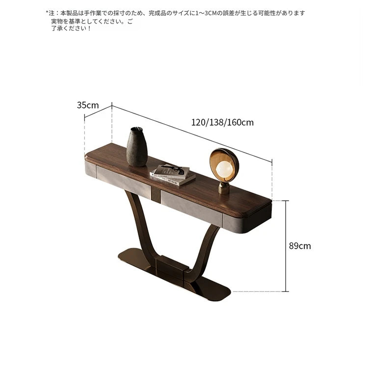 ウォールナット製PUレザーキャビネット - おしゃれで機能的な収納家具 fsu-5241