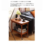 センターテーブル ライトブラウン ブラック オーク 多層板 fsz-3303