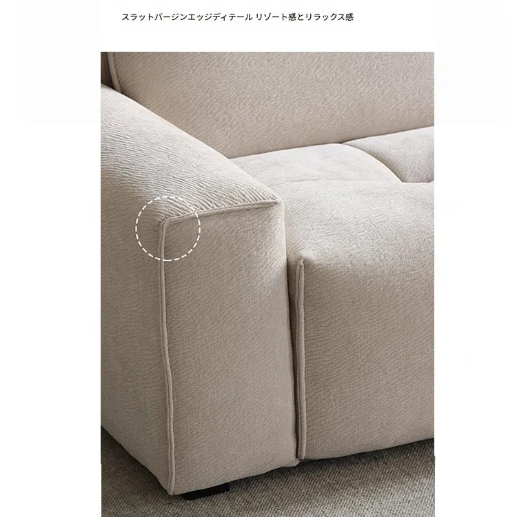 ソファー ホワイト パイン アッシュ材 多層板 シリコンフィル グースダウン fsz-3315