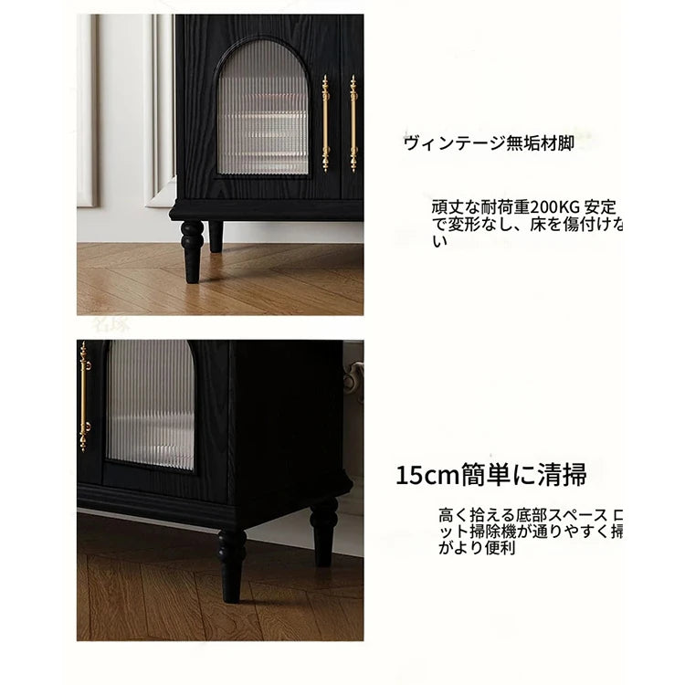 モダン多層板テレビ台 - 強化ガラスデザインで洗練されたインテリアを演出！ fvp-4588