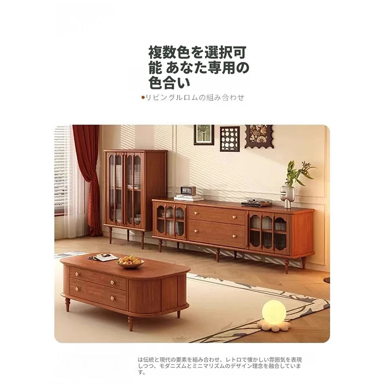 モダンデザインの多層板センターテーブル - シンプルでエレガントなリビング空間を演出！ fvp-4590