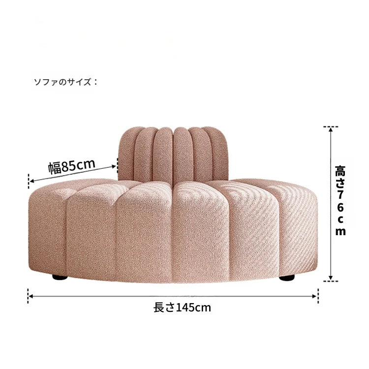 デザイン性抜群のパイン材ソファー | 現代的なリビングにぴったり！ fxmj-3039