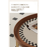 モダンデザイン センターテーブル セラミック＆無垢材使用 おしゃれなリビング家具 2点セット fxxrj-3160