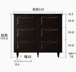 高級感あふれる銅製キャビネット - シックなデザインの収納家具，モダンインテリアに最適！ fymj-4844