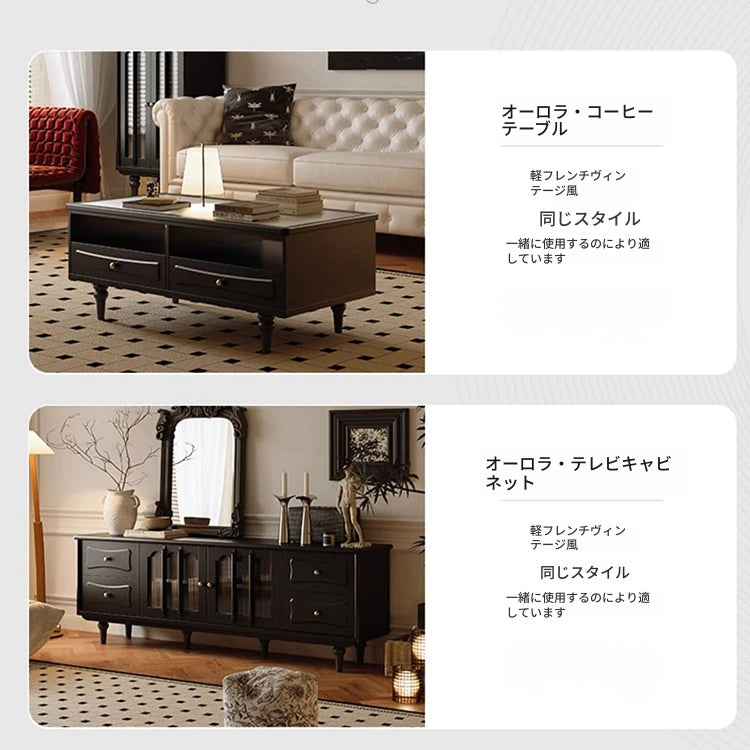 モダンデザインの強化ガラス茶卓・アクリル製収納付きサイドテーブル - リビングに最適！ fymj-4845