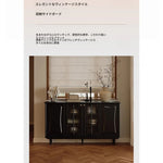 スタイリッシュな無垢材＆銅製キャビネット - シンプルで高級感溢れるアクリルデザイン fymj-4848