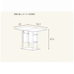 センターテーブル ブラウン ウォールナット アルミニウム合金 fzy-3336