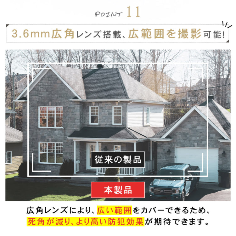 最新防犯カメラを1～10台まで自由に組み合わせ可能なセット K-GB205