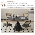 多層板とセラミック使用の高耐久テーブル hagst-1672