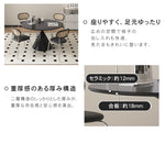 多層板とセラミック使用の高耐久テーブル hagst-1672